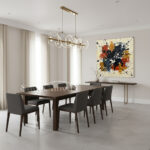 Explosive Abstract Expressionist Canvas | Modern Living Room Art #AA 528 - Image 4