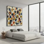 Vibrant Multi-Color Abstract Canvas Art | Modern Wall Decor #AA 529 - Image 4