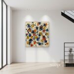 Vibrant Multi-Color Abstract Canvas Art | Modern Wall Decor #AA 529 - Image 7