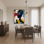 Textured Abstract Impressionist Art | Bold Impasto Canvas Print #AA 532 - Image 10