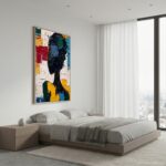 Textured Abstract Impressionist Art | Bold Impasto Canvas Print #AA 532 - Image 6