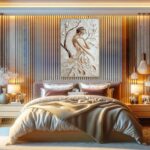 3D Textured Female Portrait - Modern Art Decor #TB 008 - Image 4