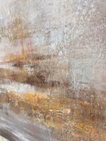 Wabi Sabi Textured Wall Art | Large Vertical Neutral Abstract Canvas #ZZ 109 - Image 2